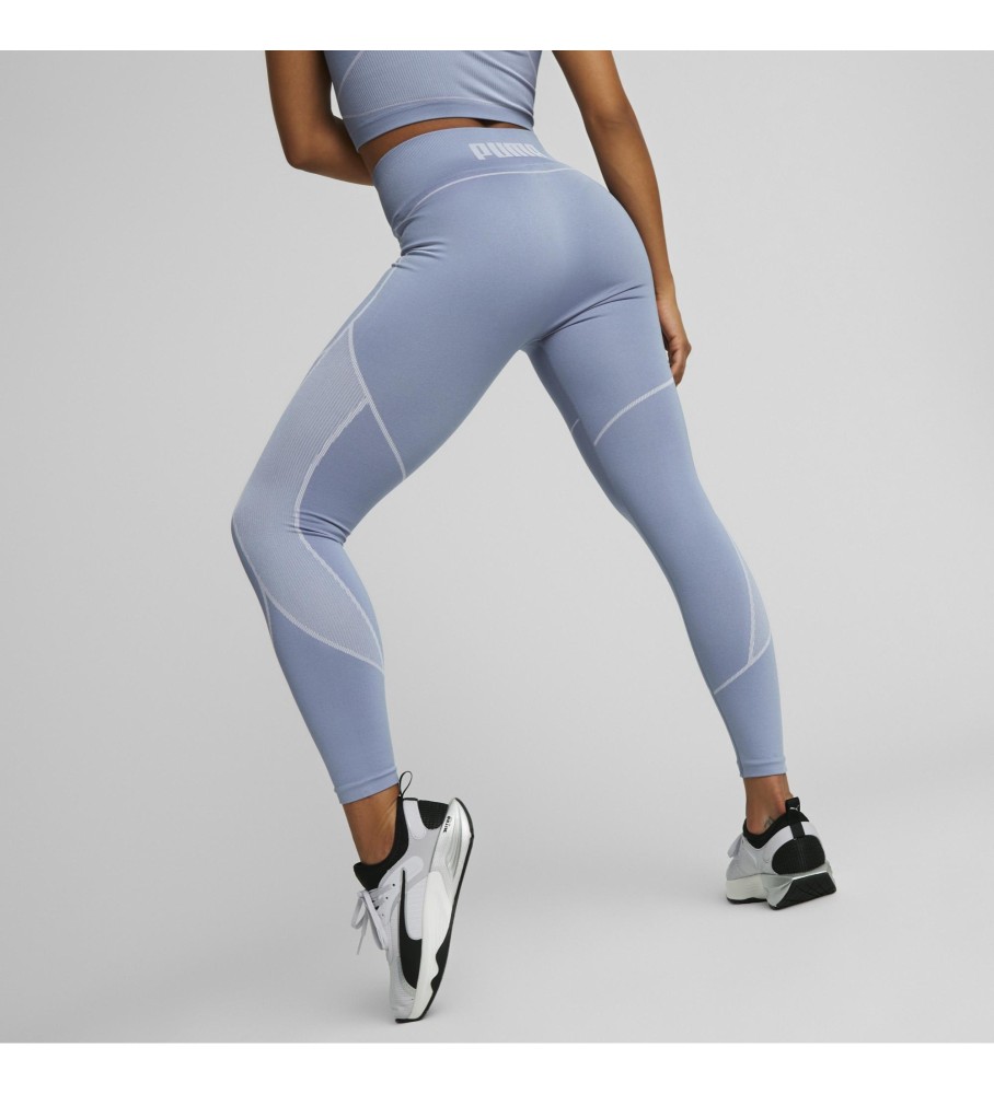 Calça legging sem costura Puma Formknit azul