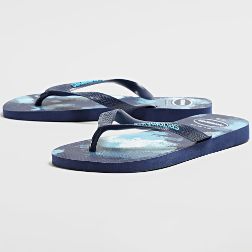 Tongs Top Camo FC Bleu Marine
