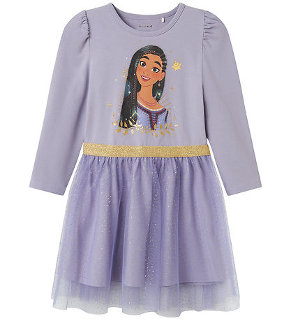 Name It Kleid - NmfJurina Wish - Tulle - Erbstück Lilac
