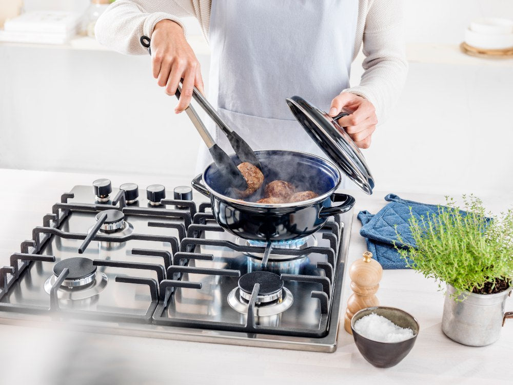 Fortalit braadpan Black