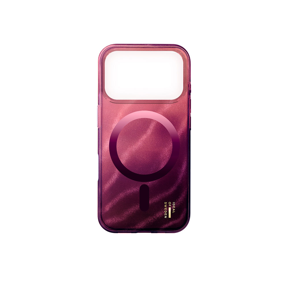 iPhone 17 Pro MagSafe Hardcase Hülle Clear Case Recycled (IDCLCMS-I2561P-564) - Cherry Lacquer