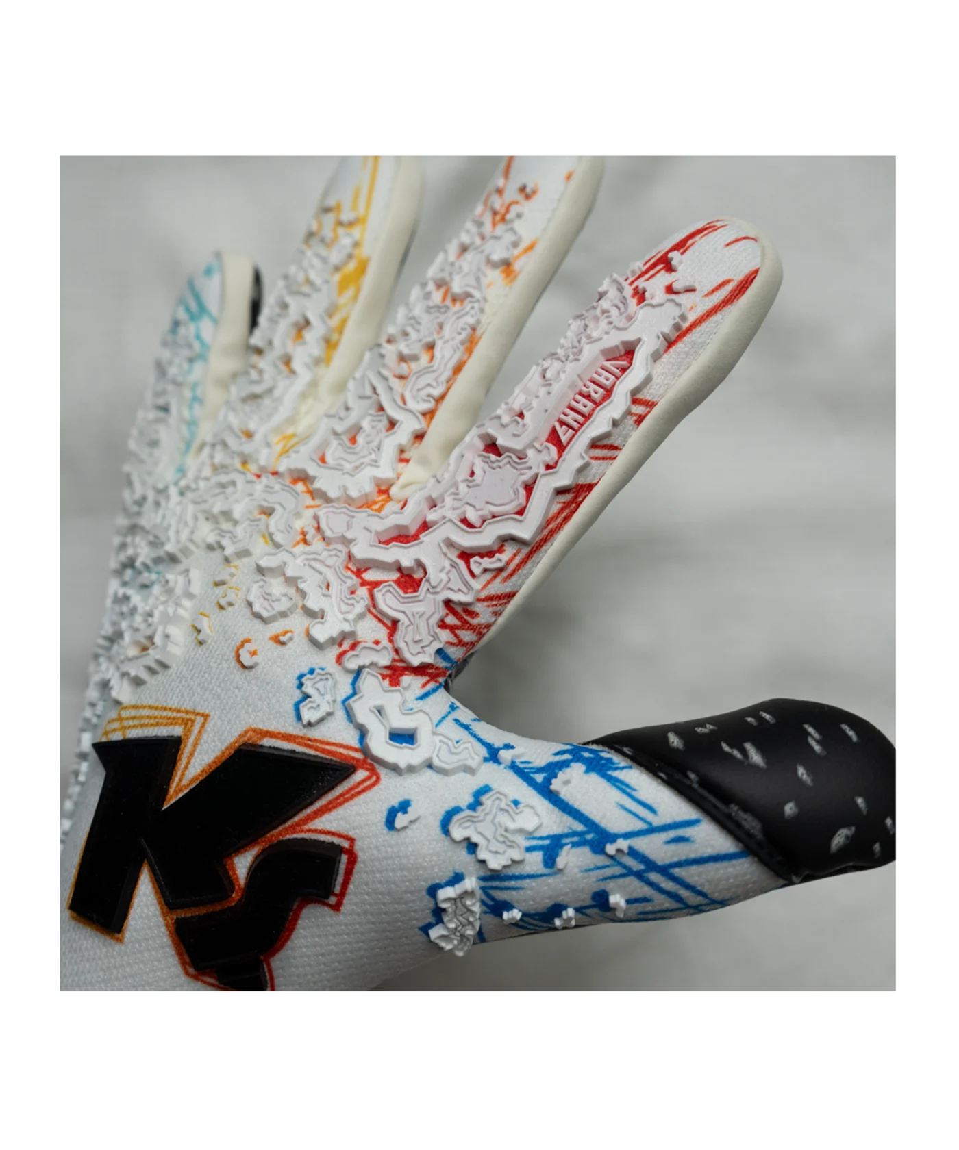 KEEPERsport Varan7 Hero NC TW-Handschuhe Blau Weiss F701