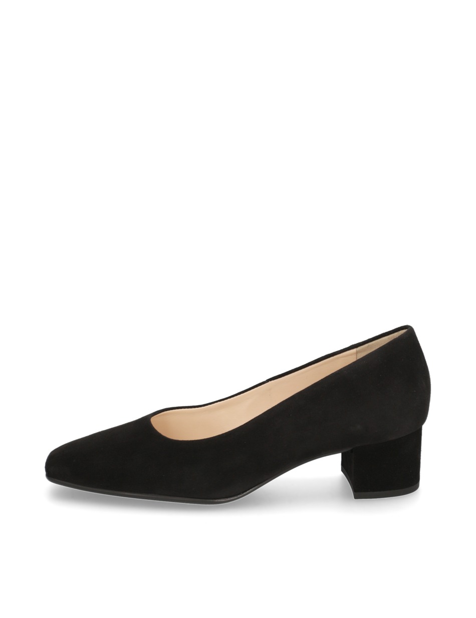 Veloursleder Pumps