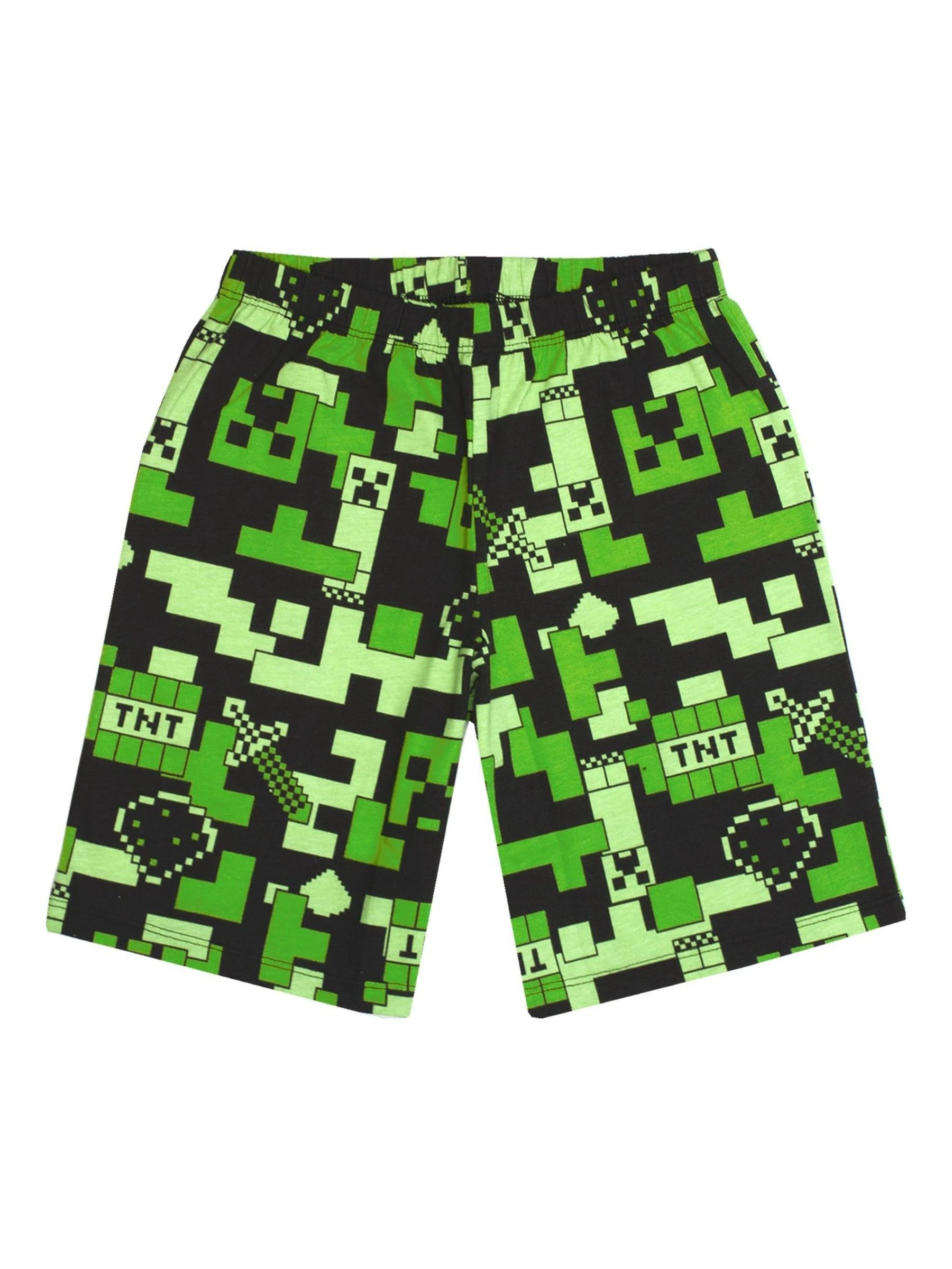 Vanilla Underground Boys Minecraft Short Sleeve Short Leg 100% Cotton Pyjamas Set