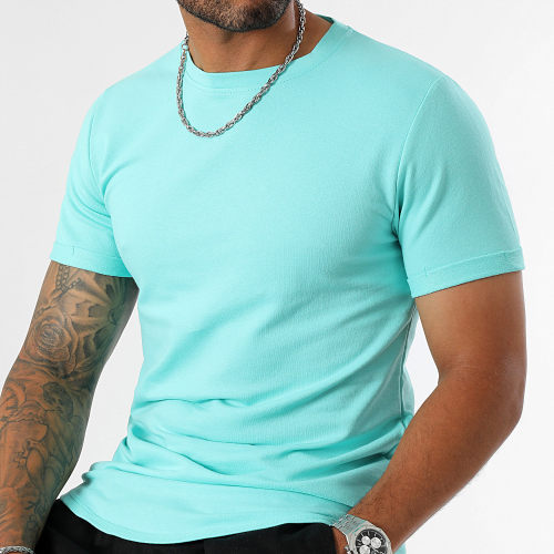 Tee Shirt Oversize Turquoise