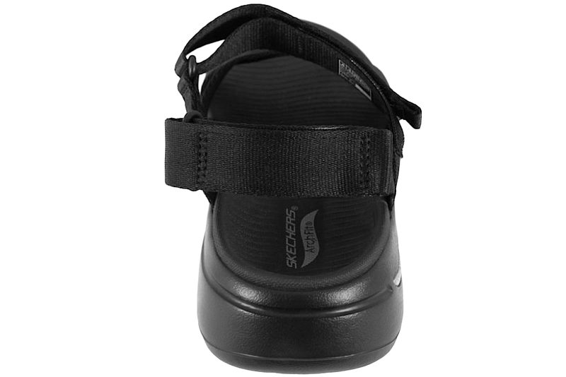 SKECHERS GO WALK ARCH FIT BLACK SANDAL