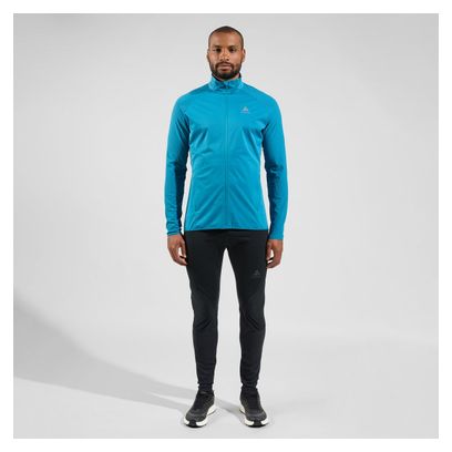 Veste Running Odlo Zeroweight Warm Hybrid Bleu
