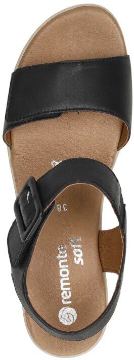 Remonte Sandalen Hak zwart
