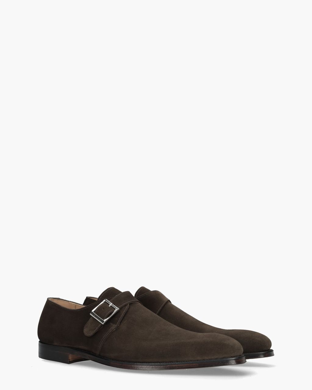 Crockett & Jones Monkton Donkerbruin Heren Gespschoenen