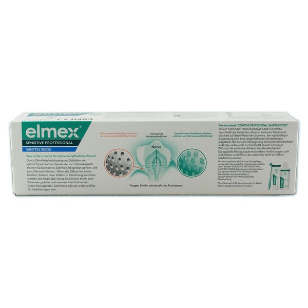 elmex® SENSITIVE PROFESSIONAL sanftes Weiß Zahnpasta (75 ml)