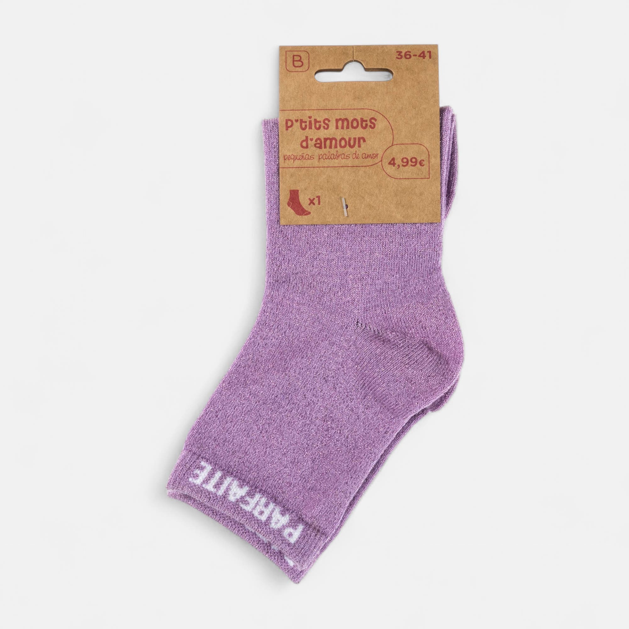 Chaussettes Femme violet