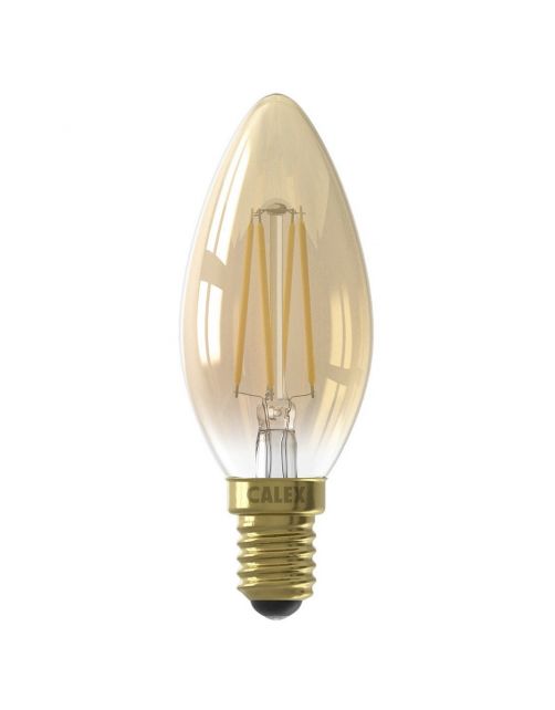Calex Led Filament Dimbare Kaarslamp 220-240v B35 Helder - Lichtbron -