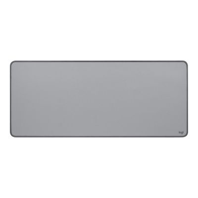 Logitech Desk Mat Studio Series - tapis de souris - sous-main - gris