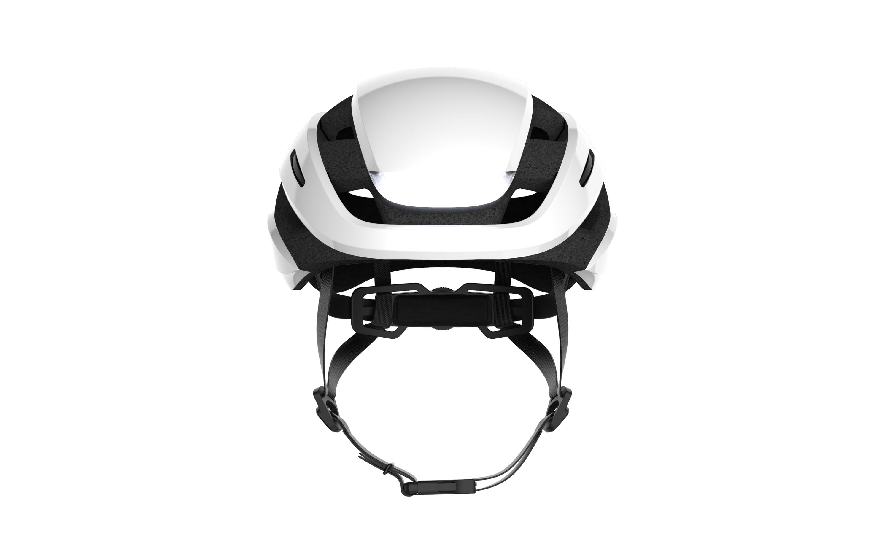 Helm Ultra MIPS 54-61 cm, White<br>City-Velohelm mit integriertem Licht