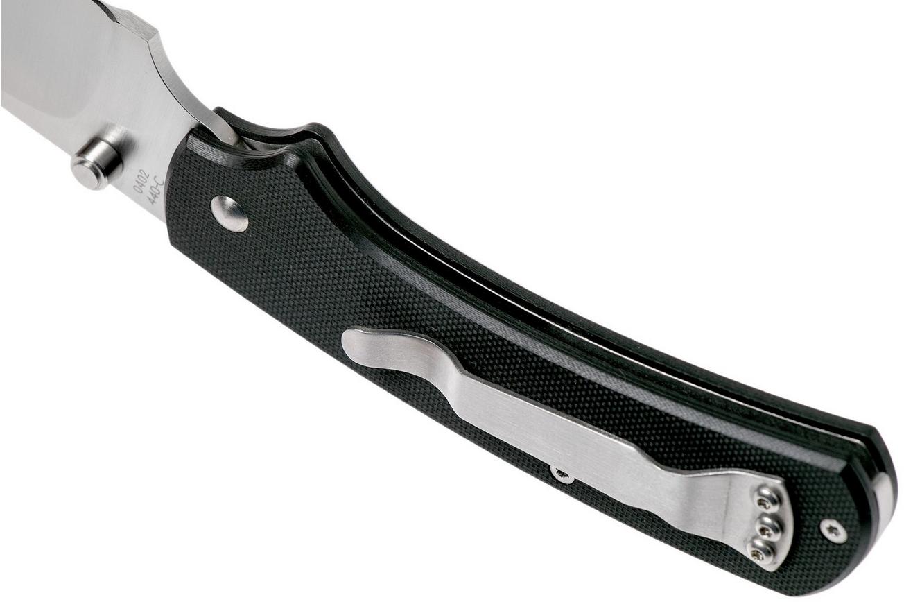 Böker Plus XS Droppoint 01BO533 Black slipjoint zakmes