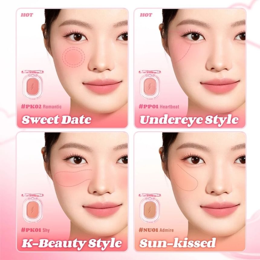 PINKFLASH - Mellow Radiant Blush - 4 kleuren
