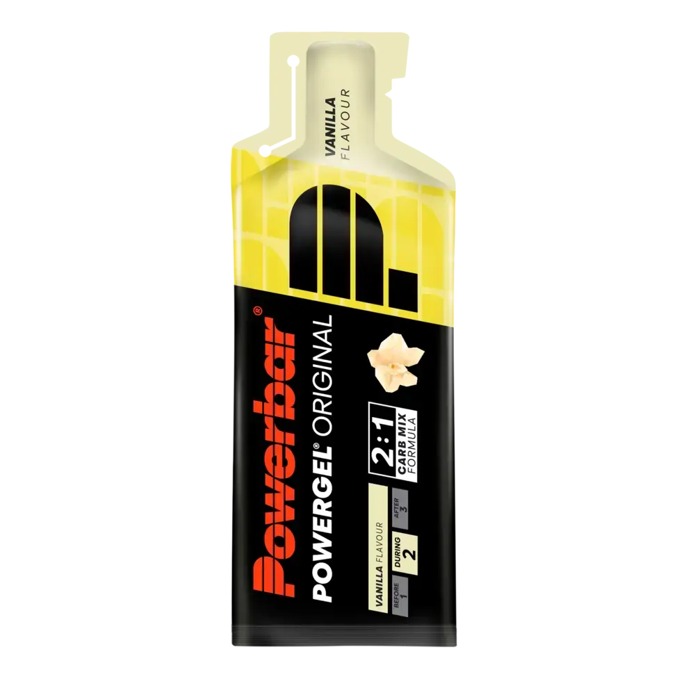 PowerBar Powergel Sodium Vanille Gel 24 stuks
