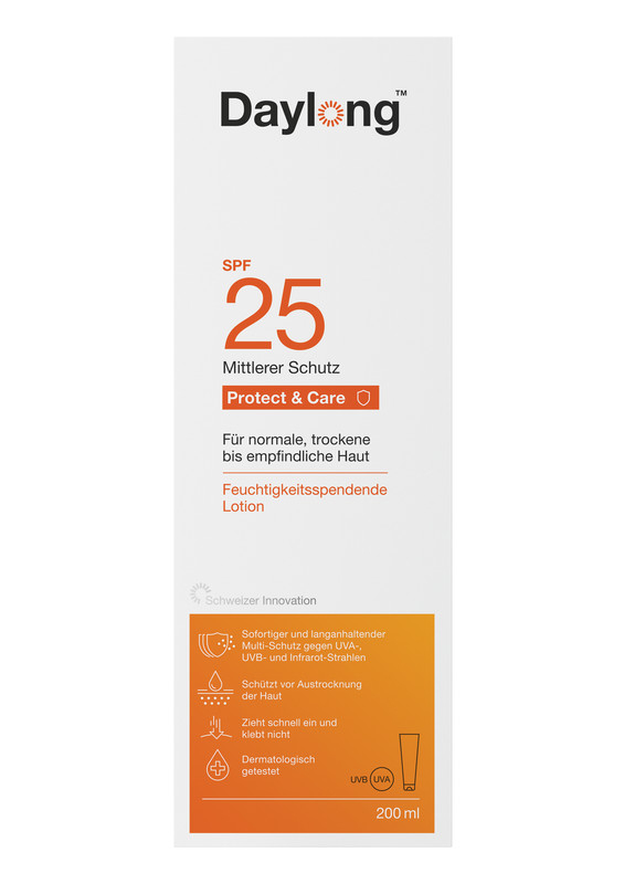 (200ml) Protect & Care Lotion Sonnencreme LSF 25