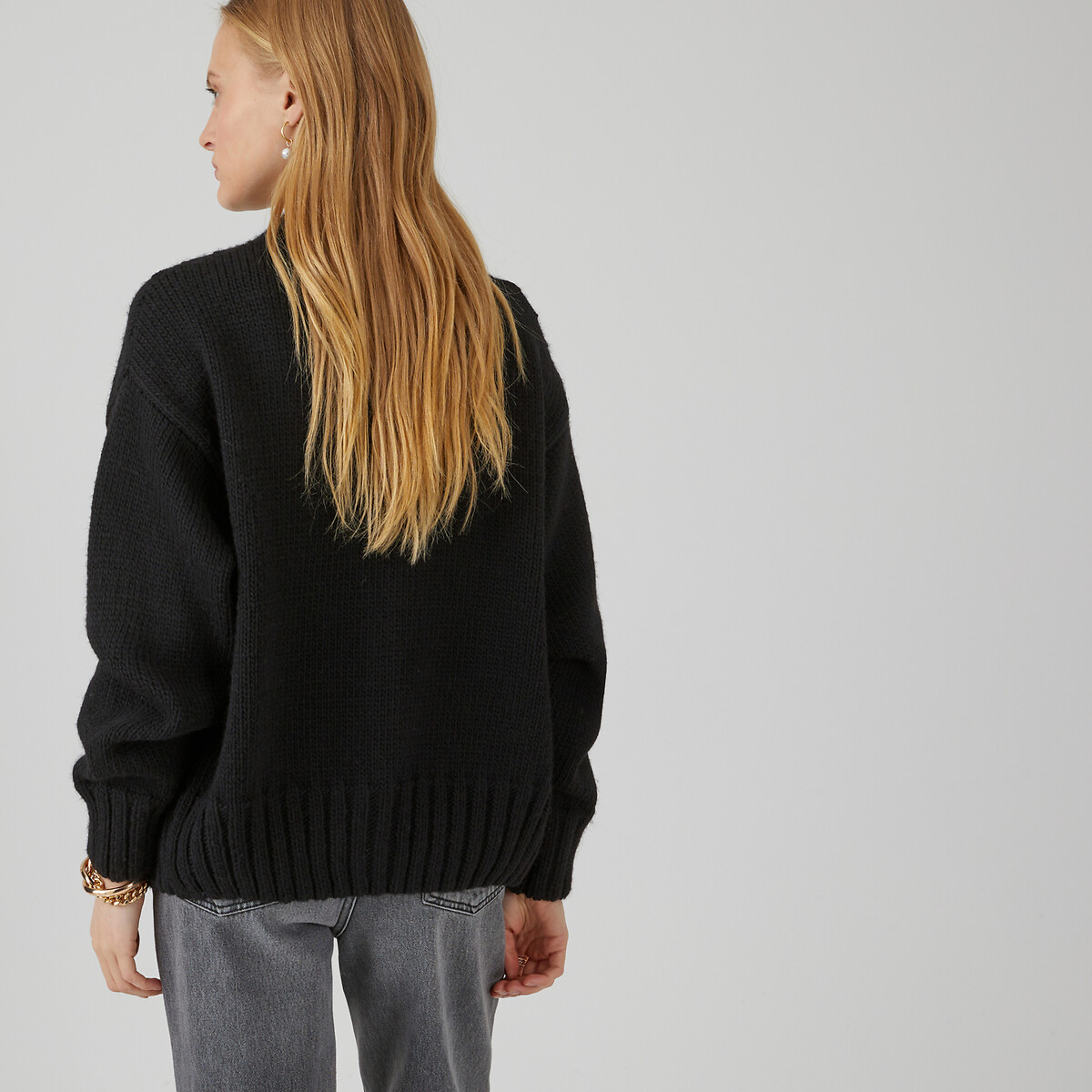 COLEÇÕES LA REDOUTE<br>Colete Cardicool, malha grande
