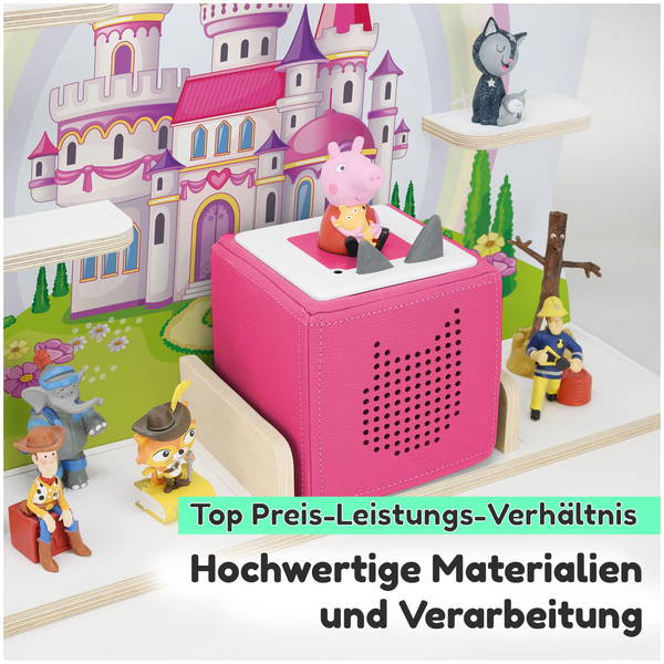 stadteckenstadtecken   Regal für Toniebox gross Märchenschloss