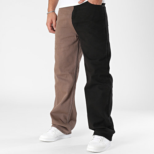 Jean Regular Noir Marron