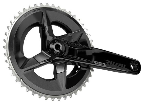 Pédalier Sram Rival D1 DUB 48-35 Dents 2x12V (sans boitier) Noir