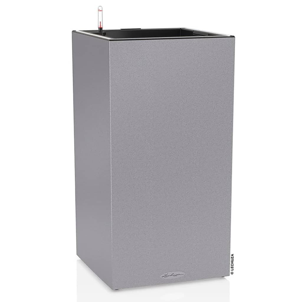 Jardinière canto stone 40 led high all-in-one 40x40 cm