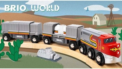 BRIO World 36089 Trains of the World Santa Fe Tog