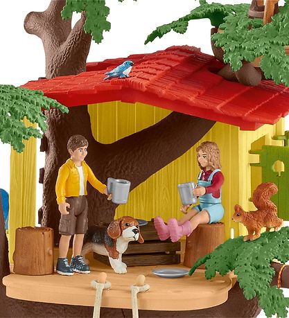 Schleich Farm WoRød - 30 cm - Tr?hus 42408