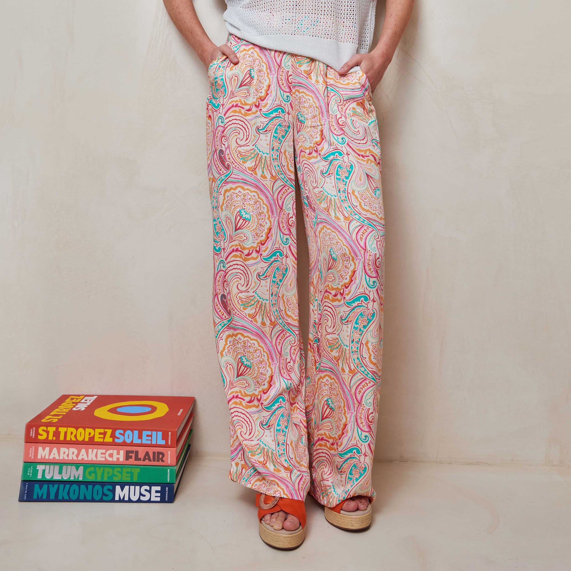 Pantalon Femme rose