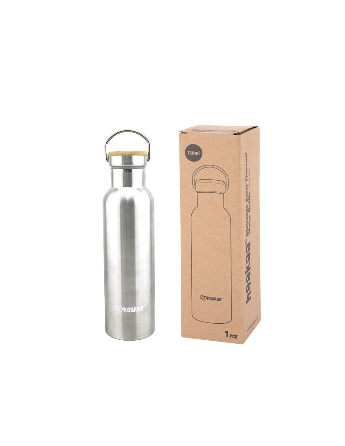Haakaa Edelstahl Thermosflasche
