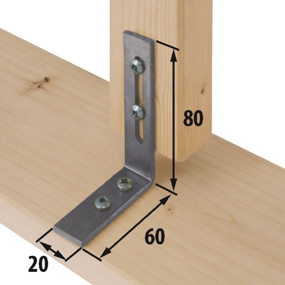 VINKELJERN MAGNODUR 60X80X20MM