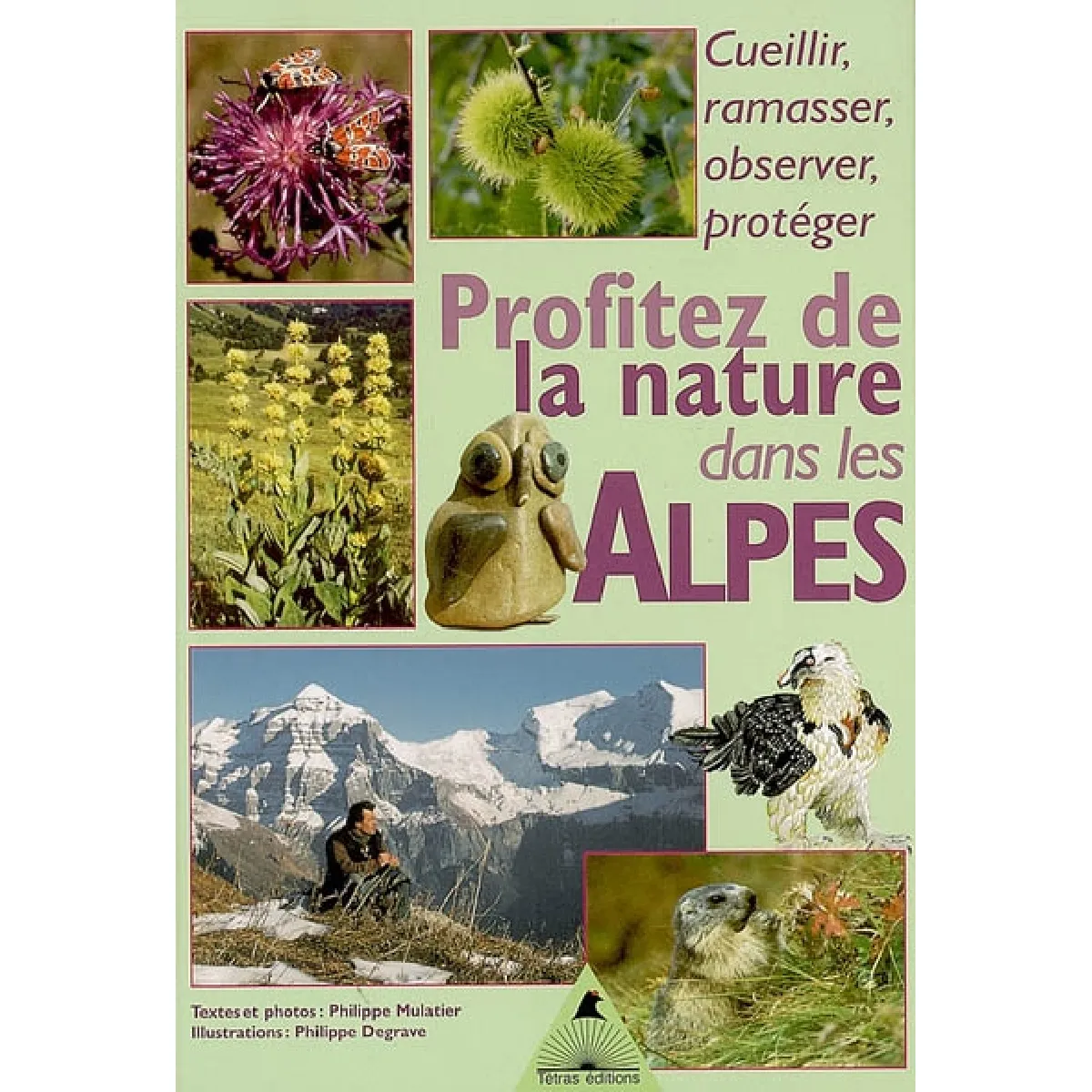Profiter de la nature dans les Alpes, cueillir, ramasser, observer, protéger : découvrir mois par mois une sortie, une activité, une observation pour vivre en harmonie avec la nature alpine · Occasion
