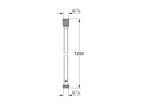 GROHE Douchette 1 jet Euphoria Cosmopolitan avec flexible