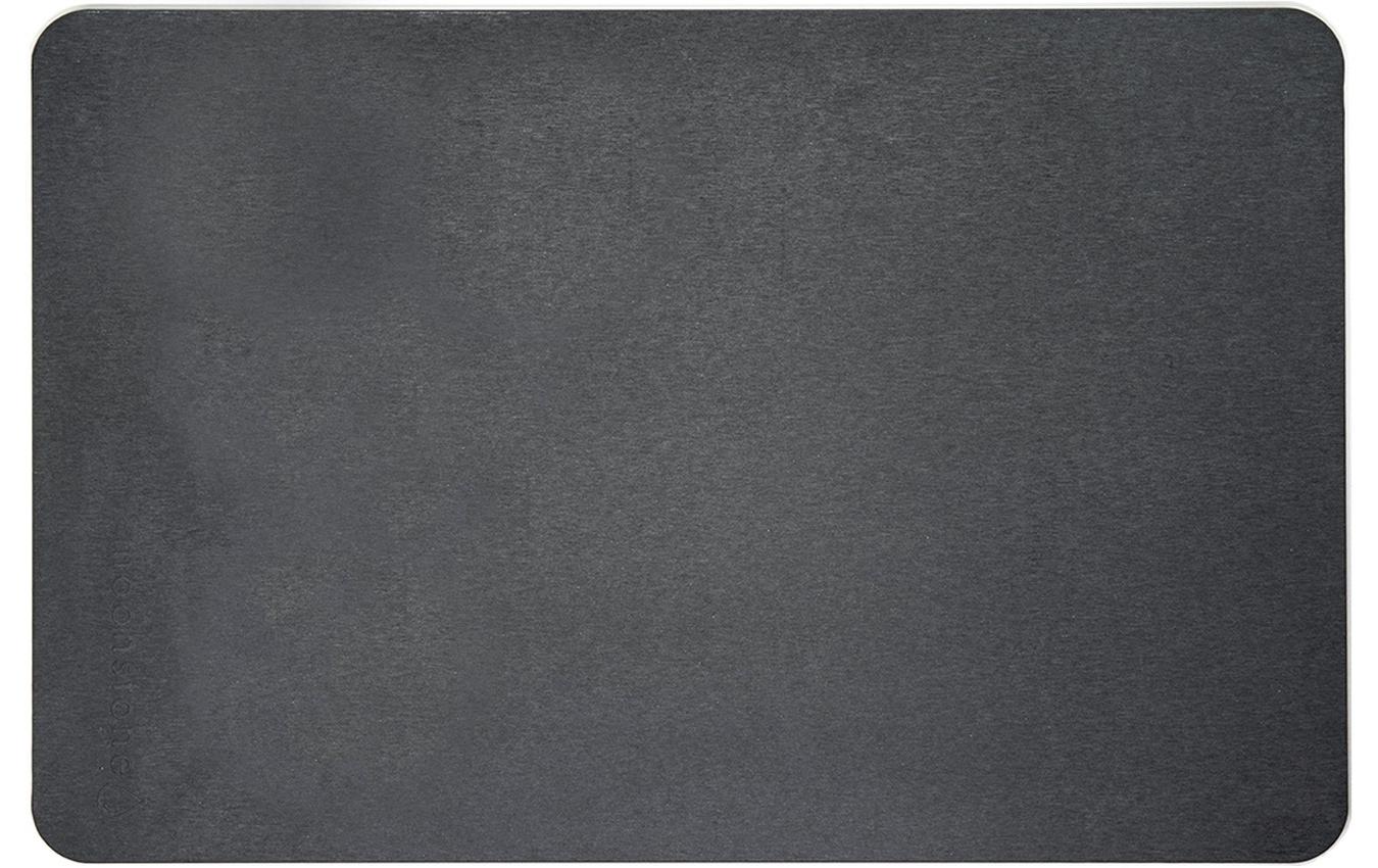 Badteppich aus Diatomit 40 x 60 cm, DunkelgrauBadezimmermatte aus Kieselgur