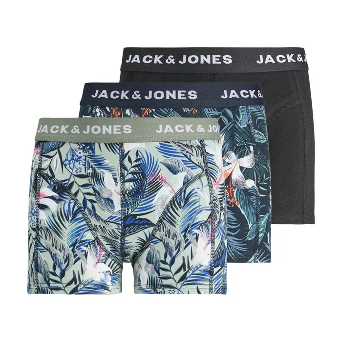 Jack & Jones Brady Flower Trunk Boxershorts Junior (3-pack)