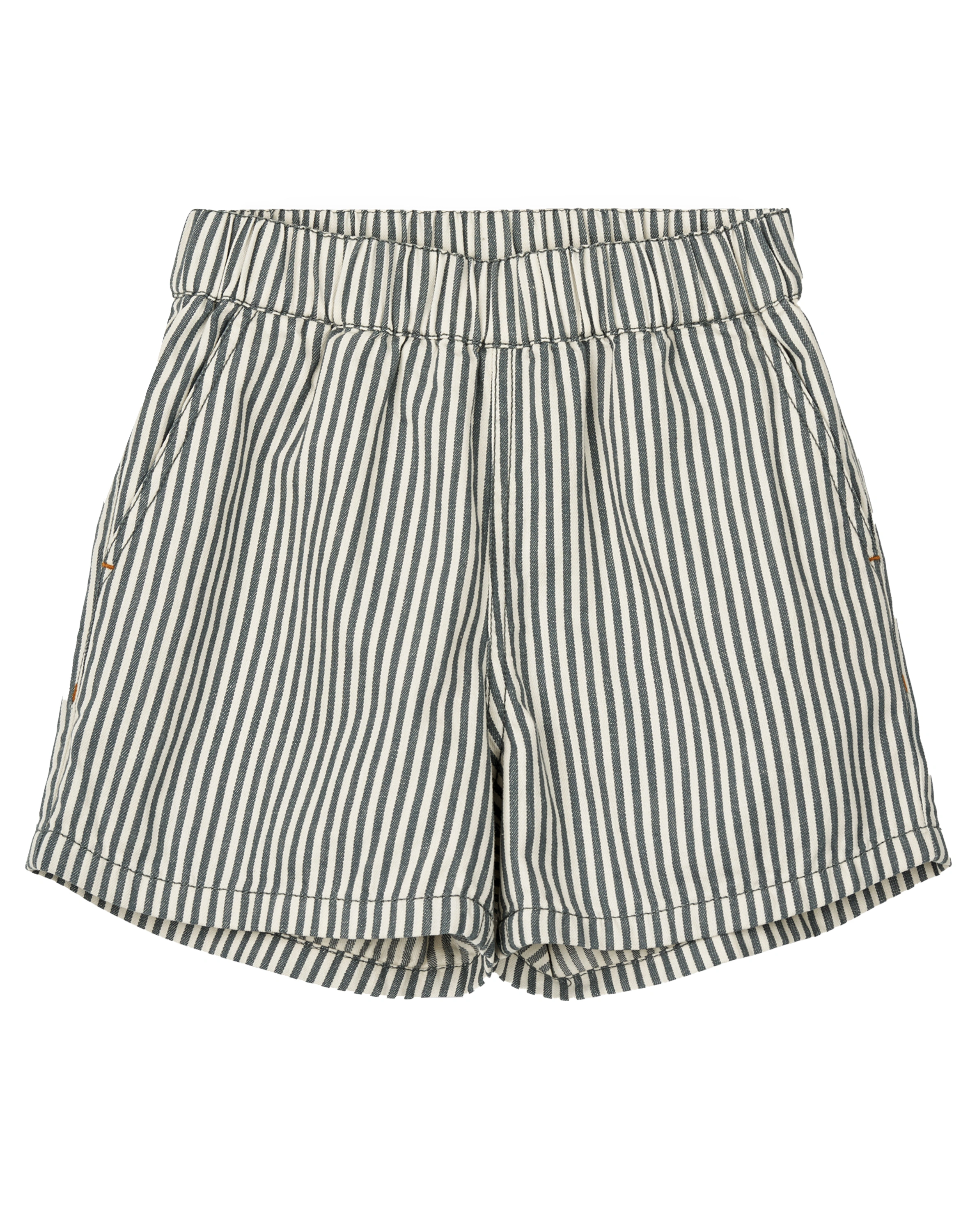Shorts AYO gestreift in dunkelblau