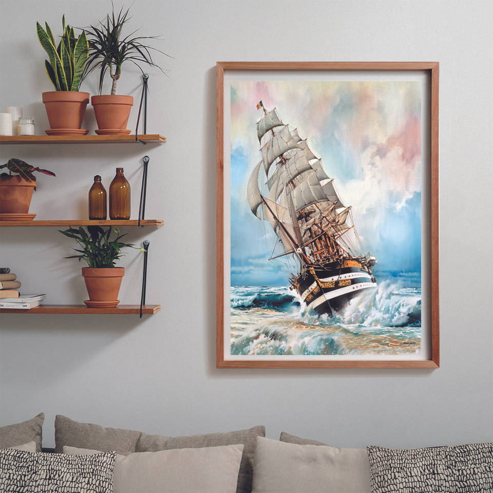 Clementoni puzzel Amerigo Vespucci - 1000 stukjes