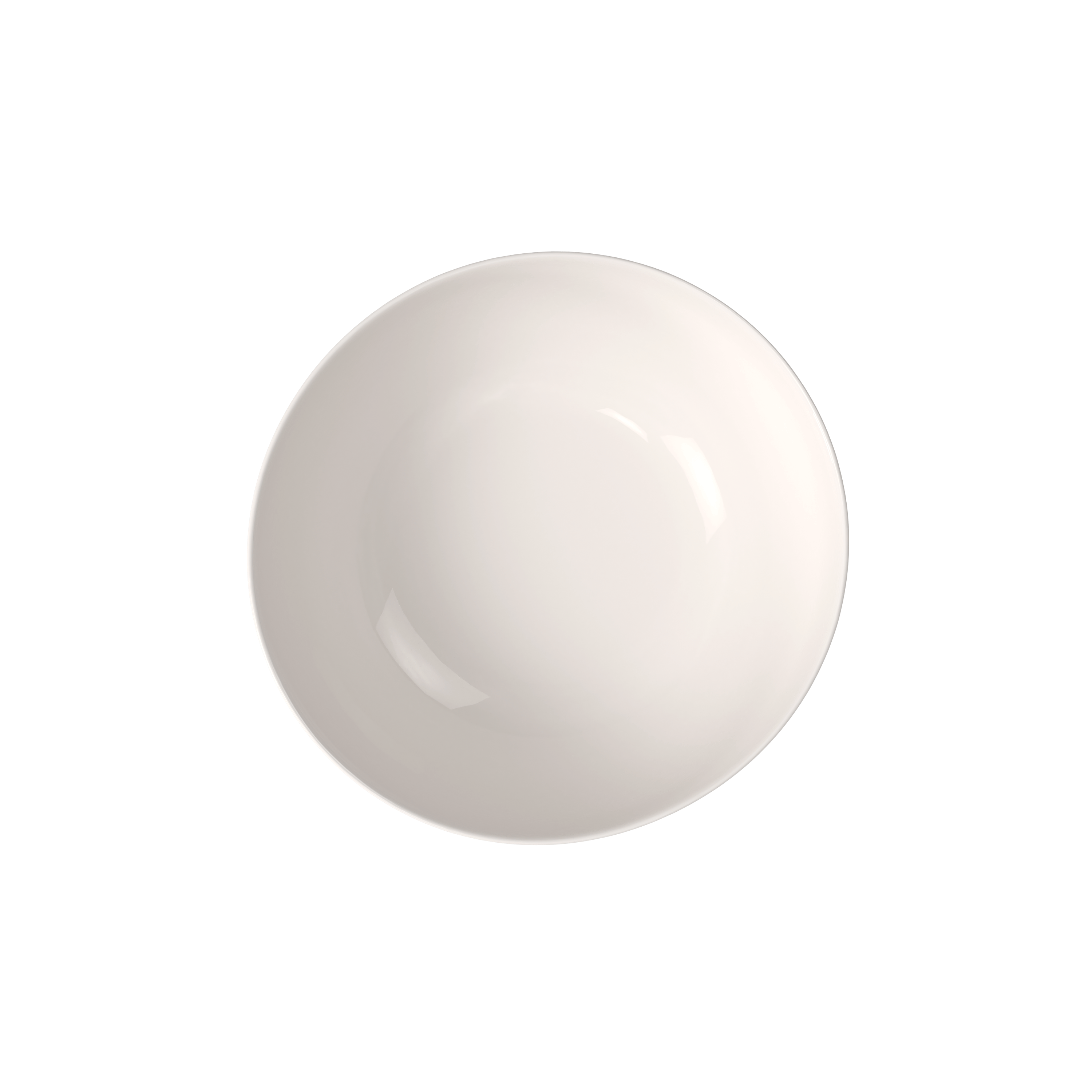 For Me Salad serving bowl White, 57.5 oz, Premium Porcelain