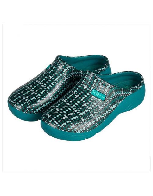Xq Footwear Tuinklomp Dames - Klompen - Assorti Multi Groen 37-41