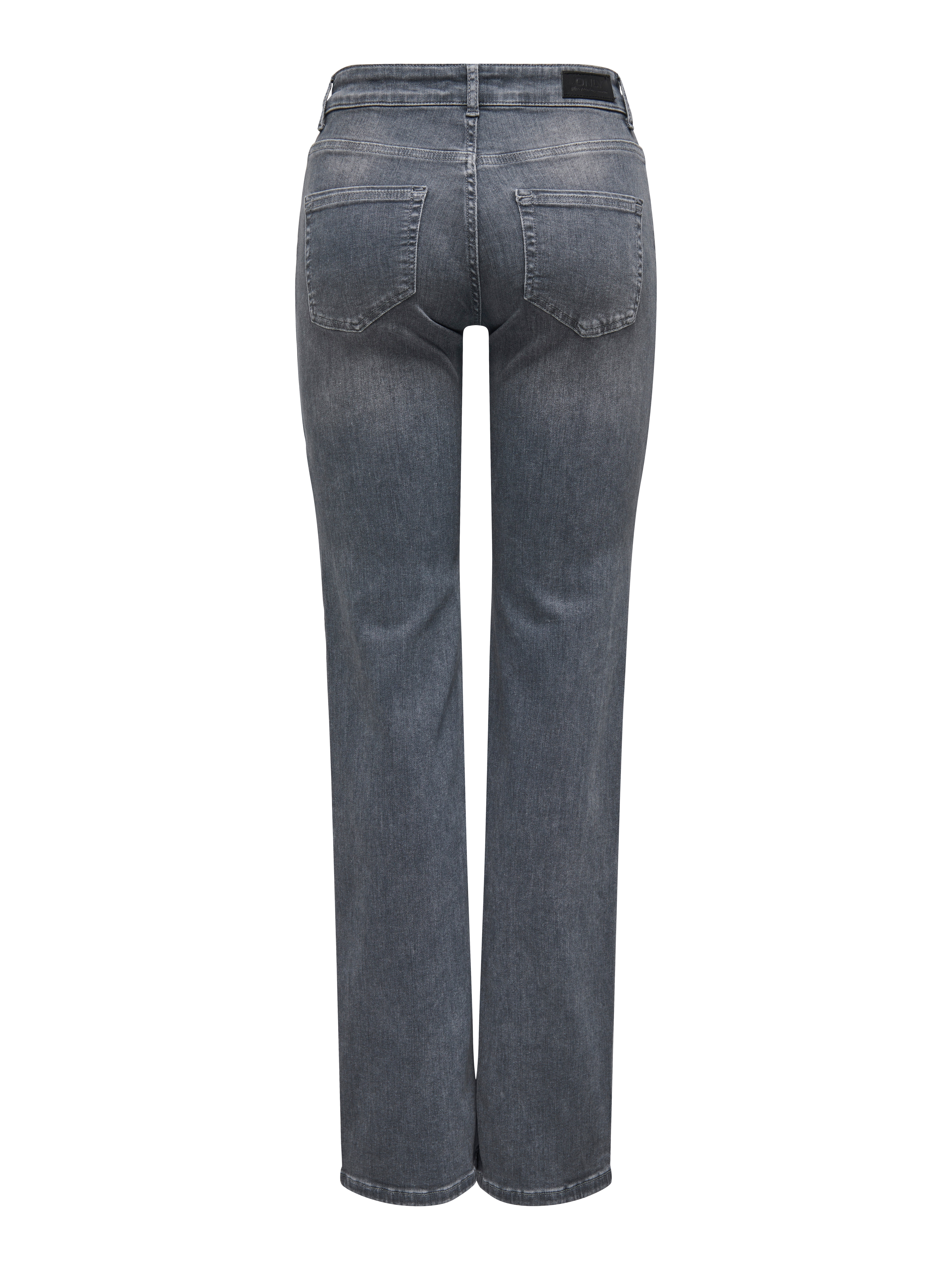 ONLBLUSH Mittlere Taille Gerade geschnitten Jeans Medium Grey Denim
