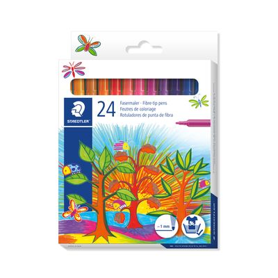 STAEDTLER Noris club - 24 Feutres - pointe moyenne