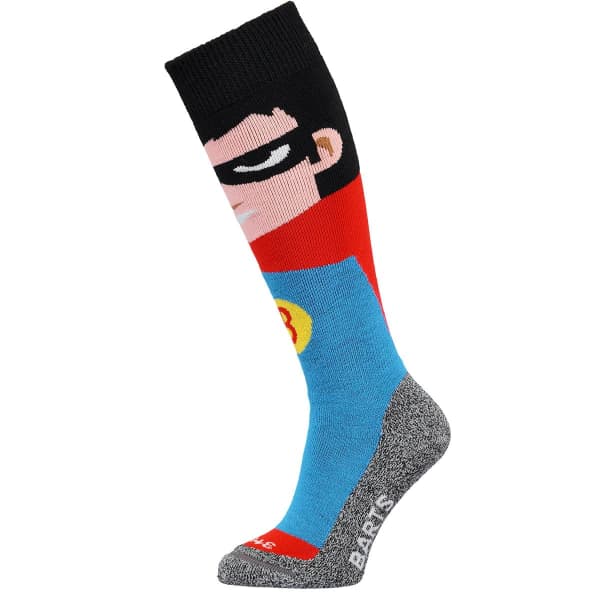 Chaussette de ski BARTS SKISOCK SUPER HERO KIDS RED