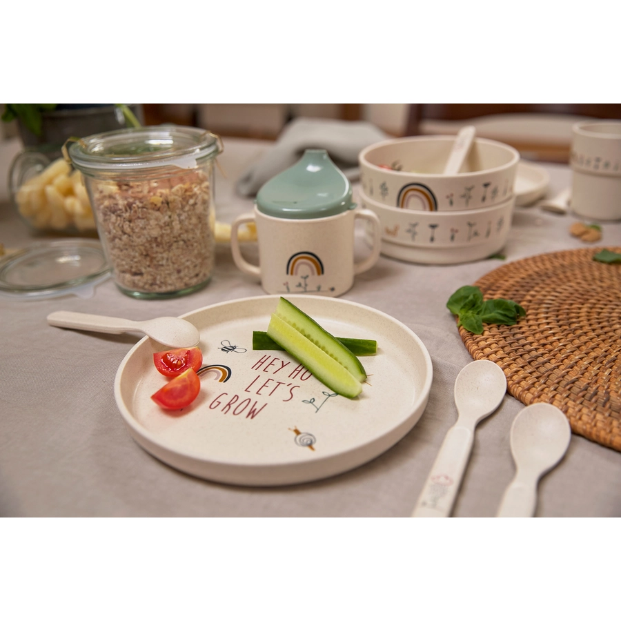 LÄSSIG Trinklernbecher mit Henkel Garden Explorer