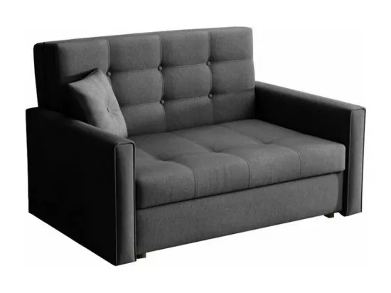 Canapé convertible Columbus 100, Boîte de literie, 85x133x98cm, Mobilier déjà assemblé