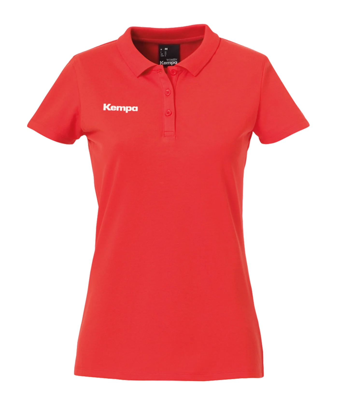 Kempa Polo T-Shirt Damen Rot F02
