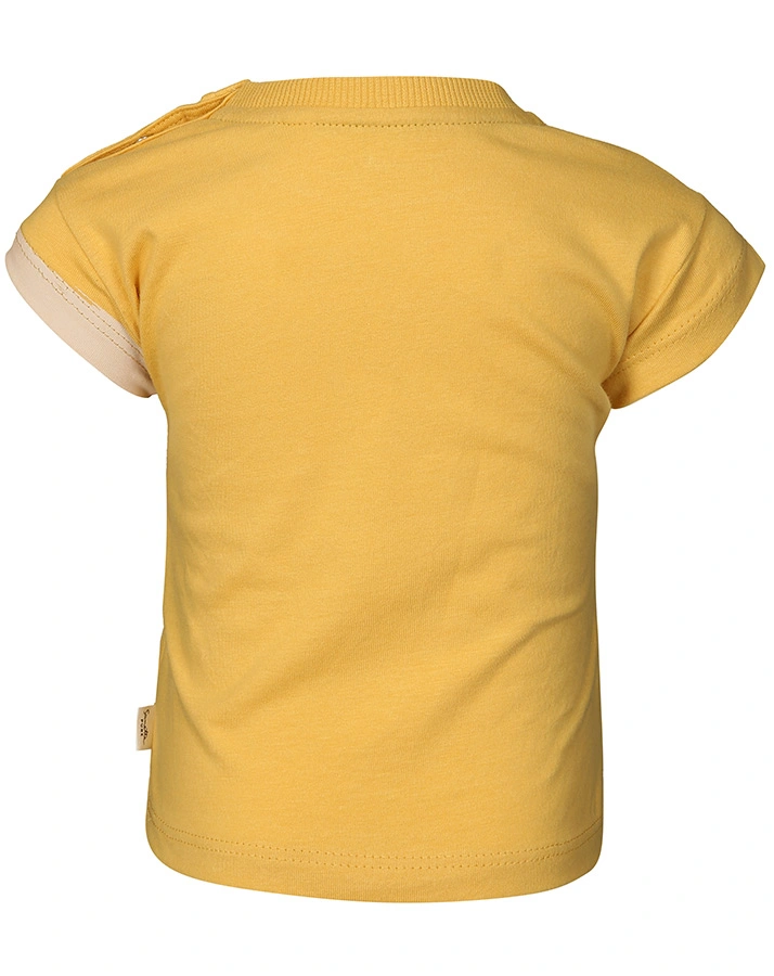 T-Shirt PURE – RISING SUN in gelb