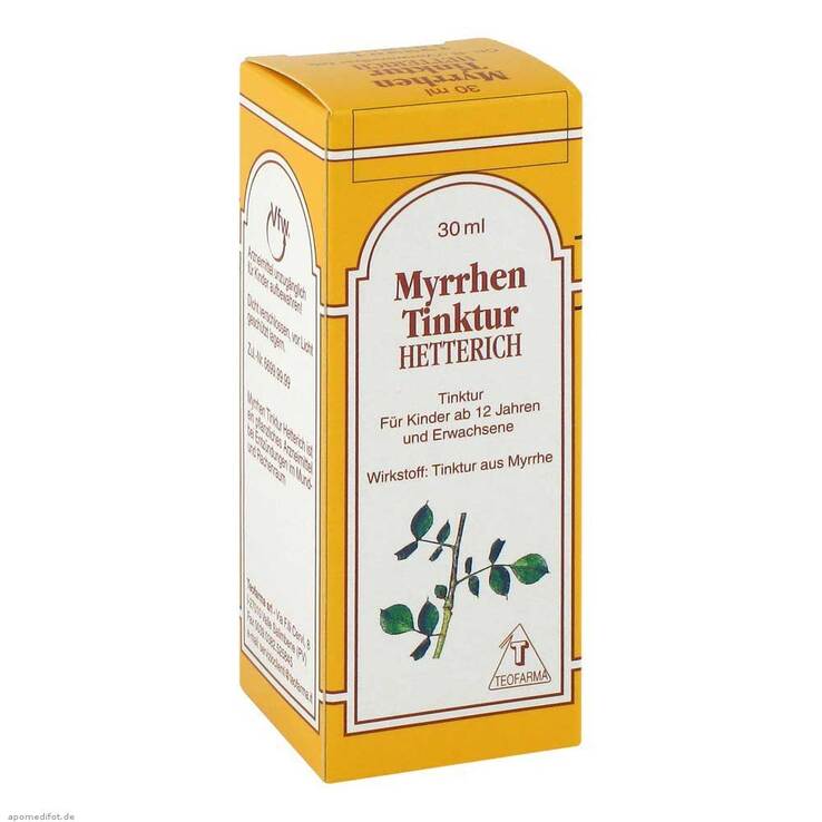 Myrrhen Tinktur Hetterich, 30 ml