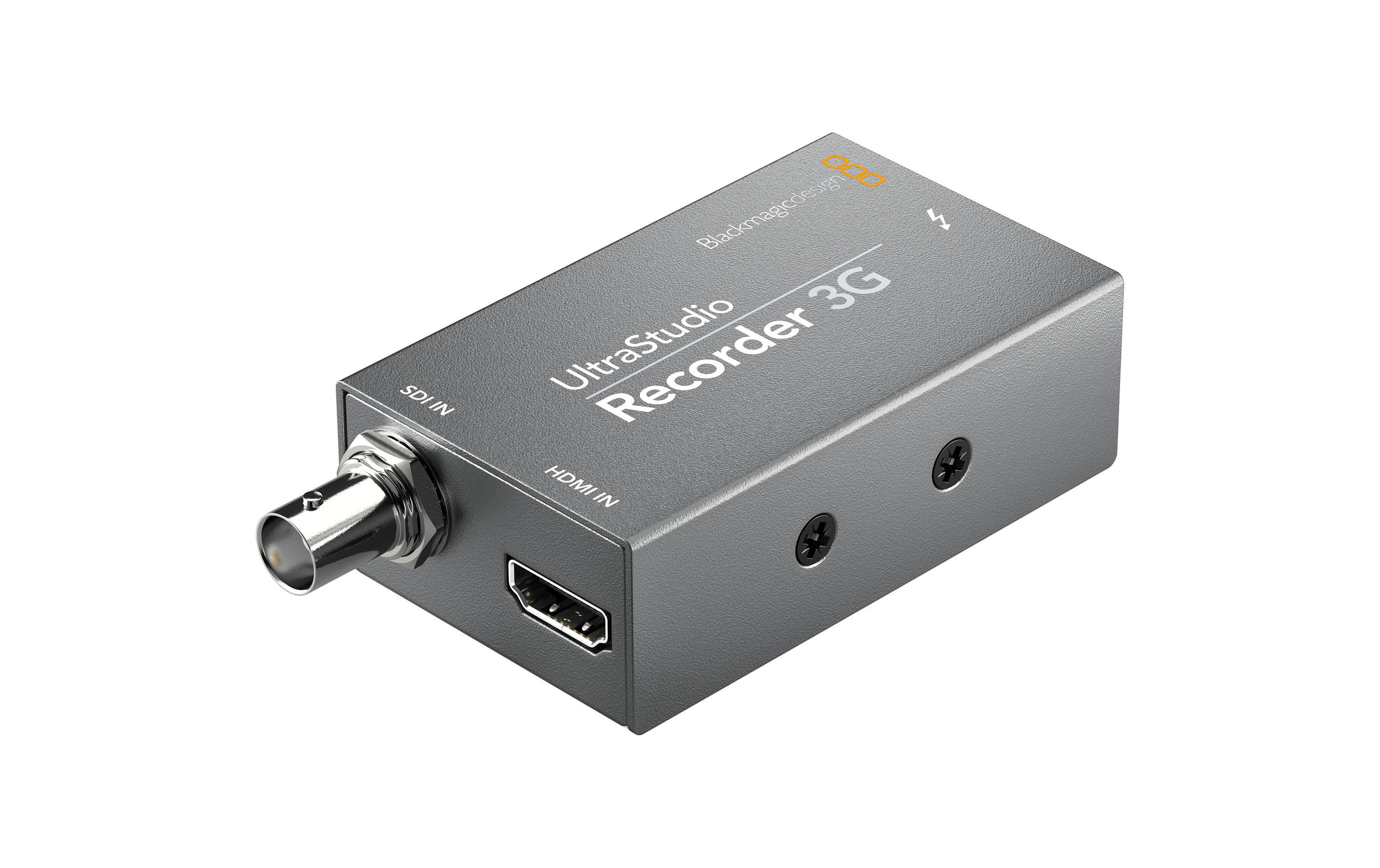 Recorder UltraStudio 3G<br>Recorder zum Aufnehmen und Streamen von SDI-Videoquellen