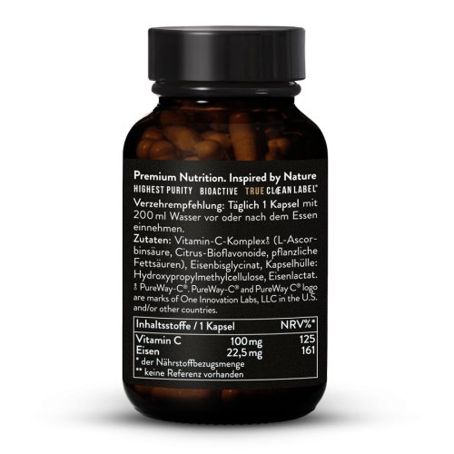 Sunday Natural Products  Eisen KomplexPro Vegan22,5 mg